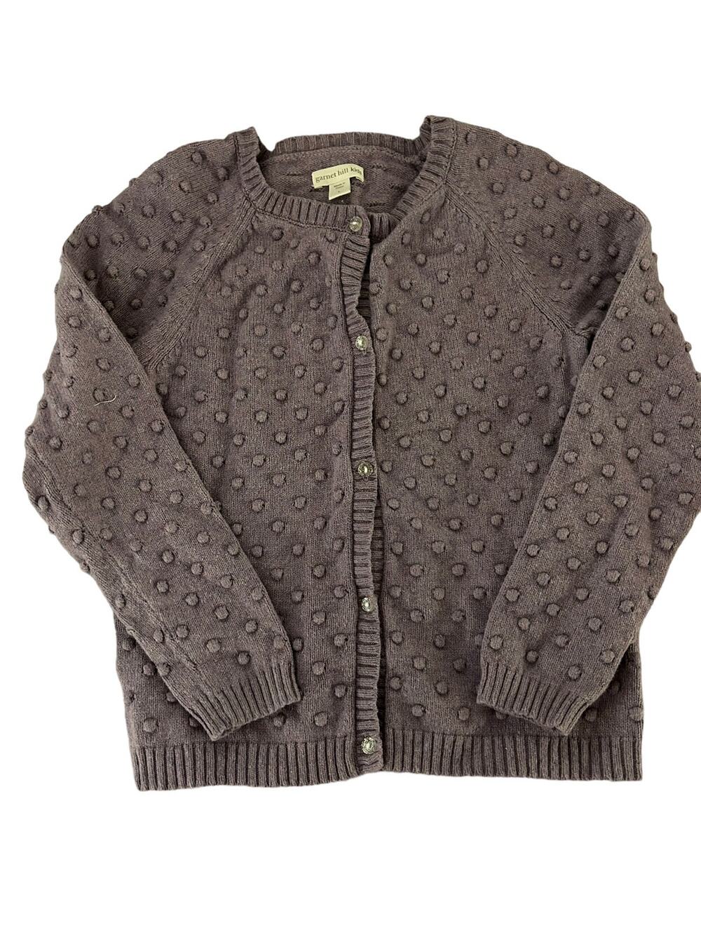Garnet Hill Cardigan Sweater size large